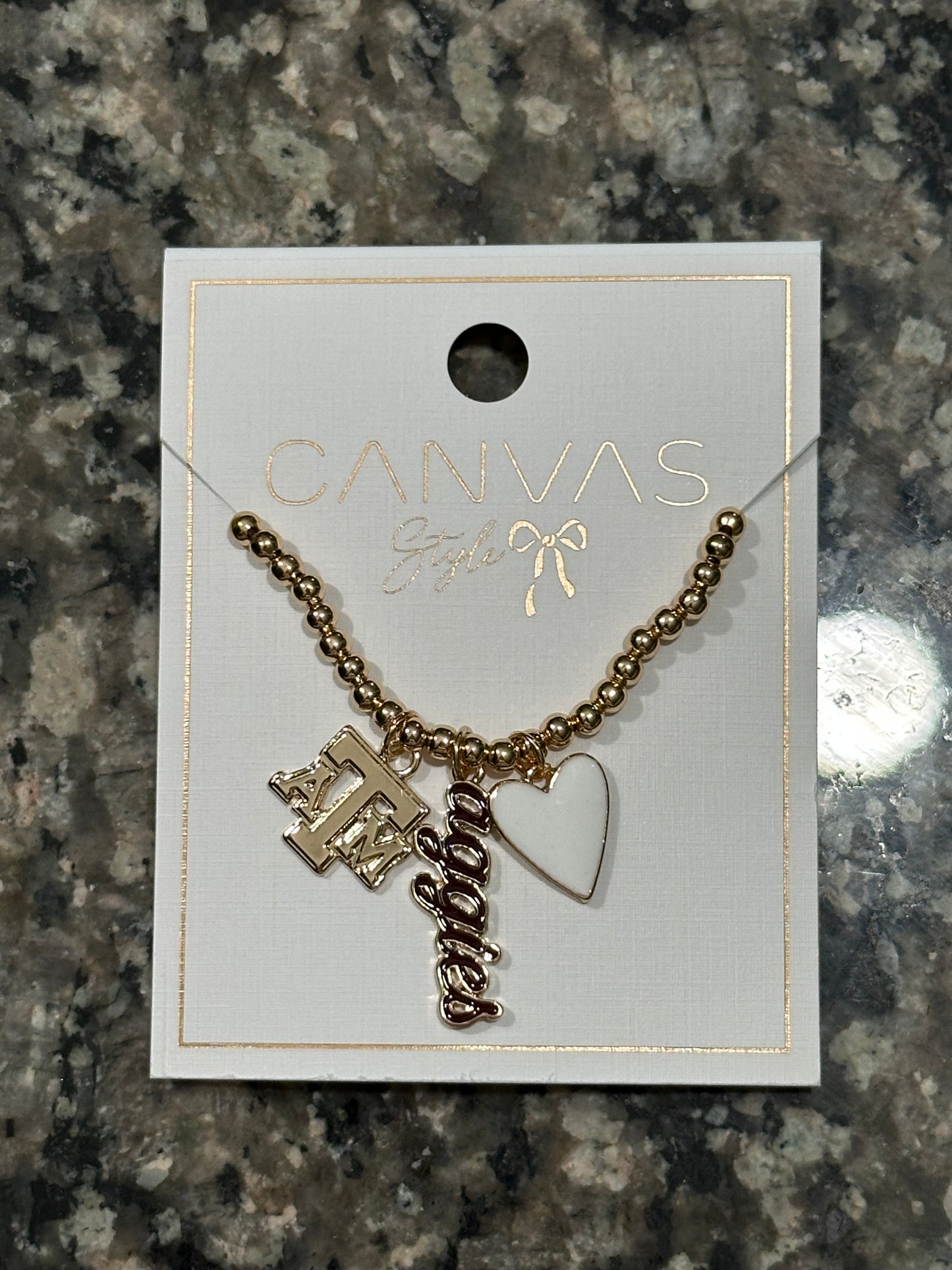 Texas A&M Aggies Charm Necklace