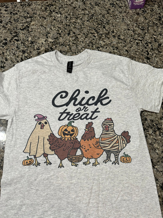 Chick or Treat Vintage Graphic T-Shirt