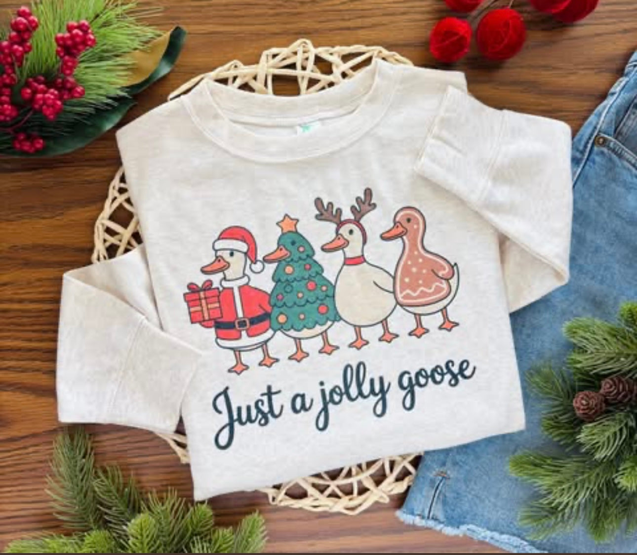 Just a Jolly Goose Kids Holiday