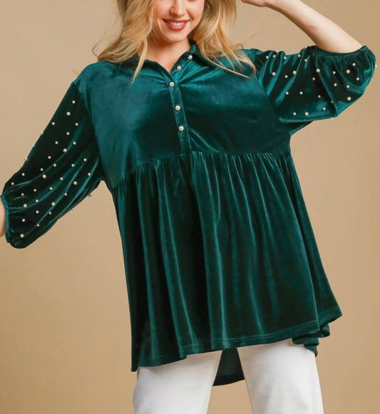 Velvet Pearl Tunic