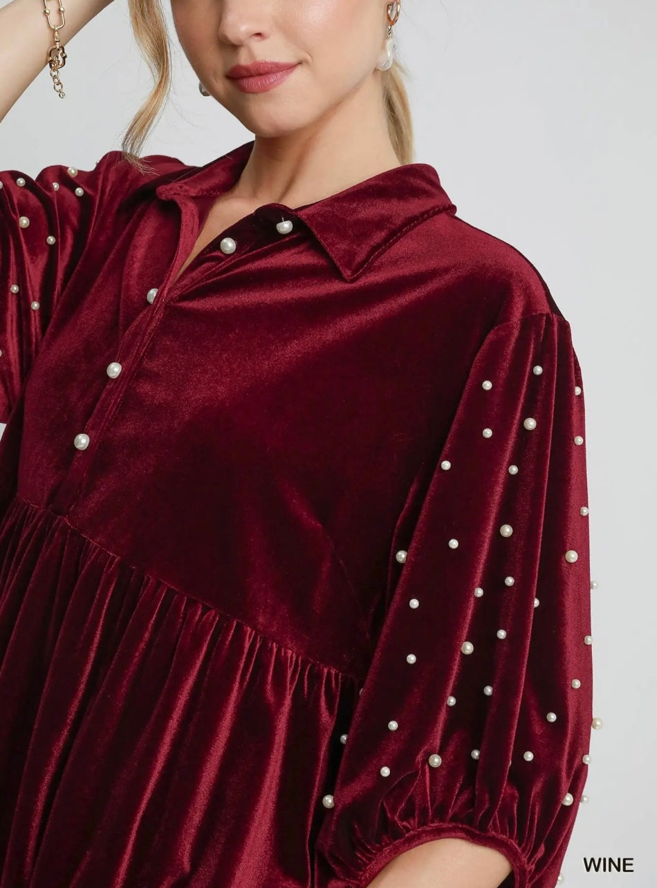 Velvet Pearl Tunic