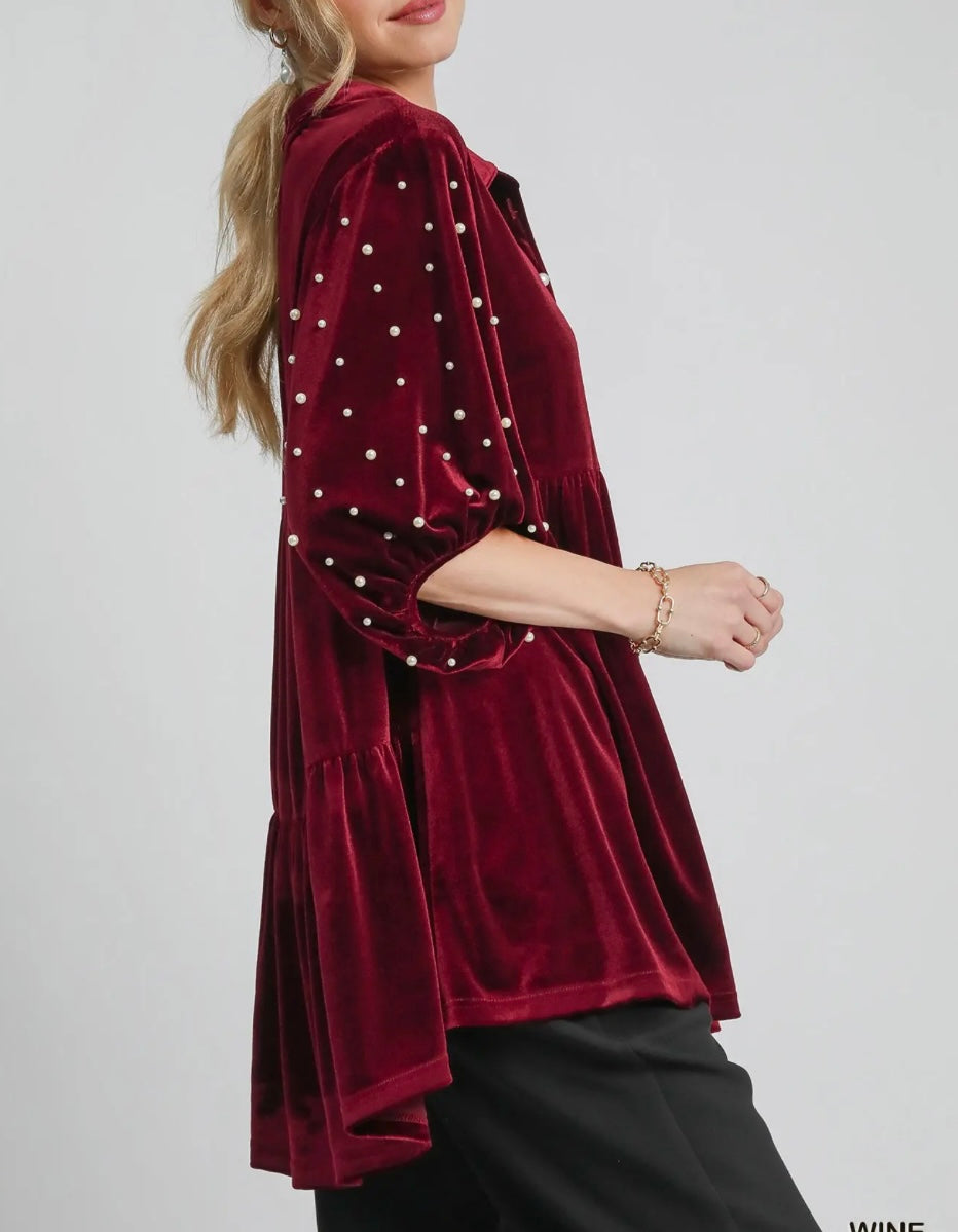 Velvet Pearl Tunic