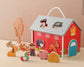 Wooden Farmhouse Playset