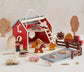Wooden Farmhouse Playset