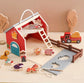 Wooden Farmhouse Playset