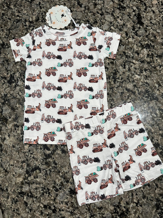 Egg Dump Bamboo Shorts Set