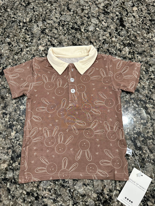 Bunny Hunny Bamboo Polo