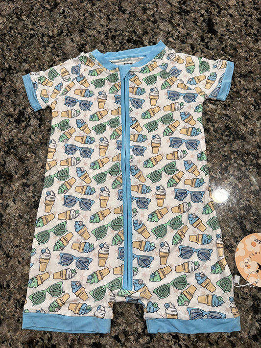 I Scream Ice Cream Bamboo Shortie