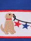 Paw-triotic Star Shorts Set