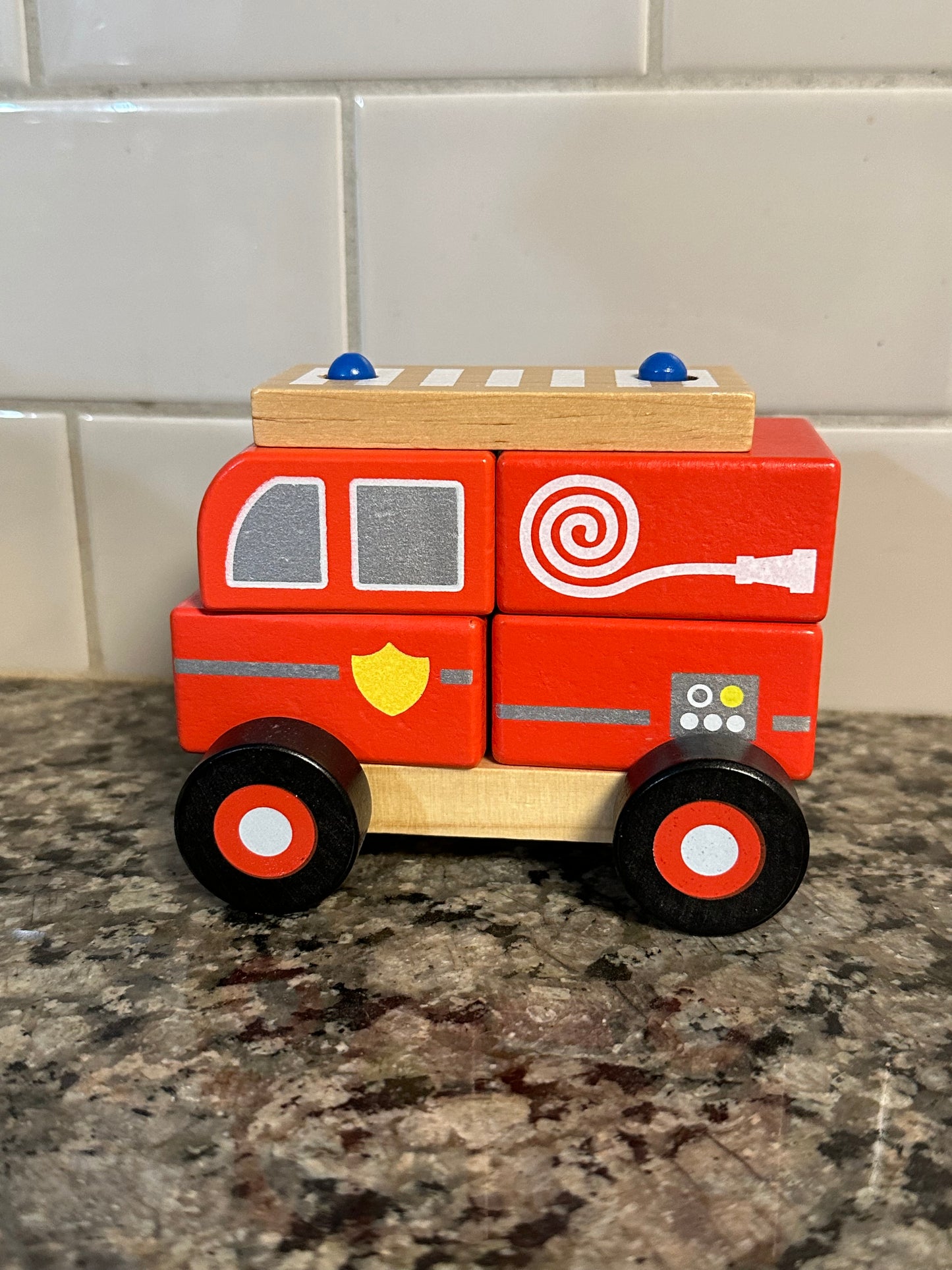Wooden Puzzle Cars
