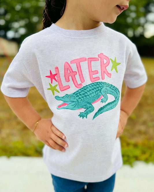 Later Alligator Kids Tees