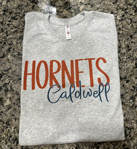Simple Caldwell Hornets Shirt