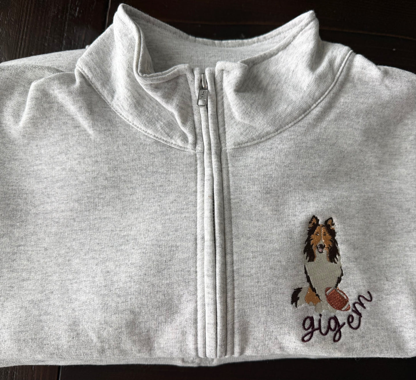 Gig 'Em Rev Quarter Zips