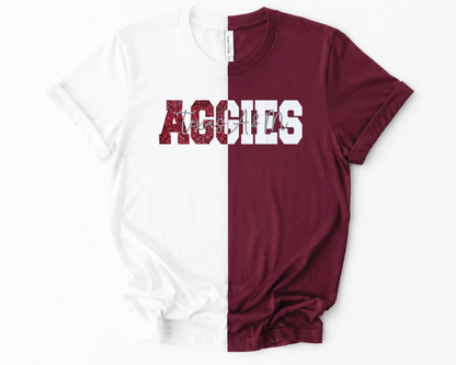 Color Block Spirit Wear