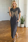 Leopard Bow T Shirt Dress