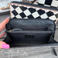 Avenue Checkered Leather Wallet