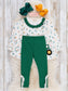 Green Tractor Ruffle Outfit
