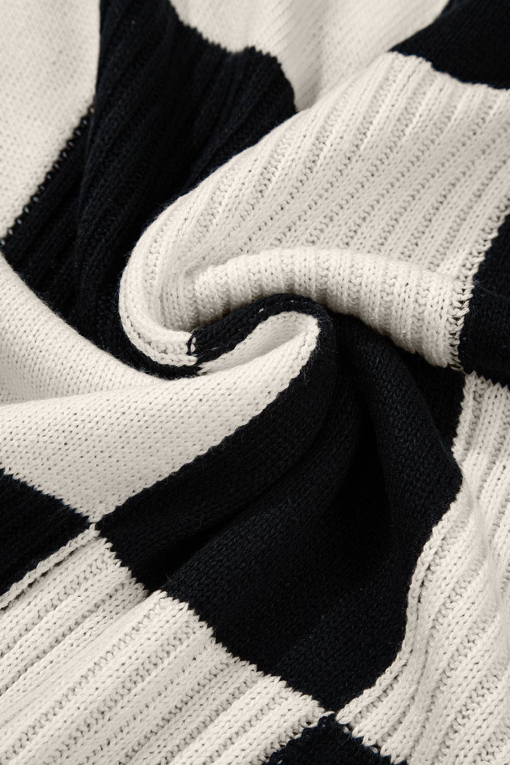 Check Mate Crew Neck Sweater