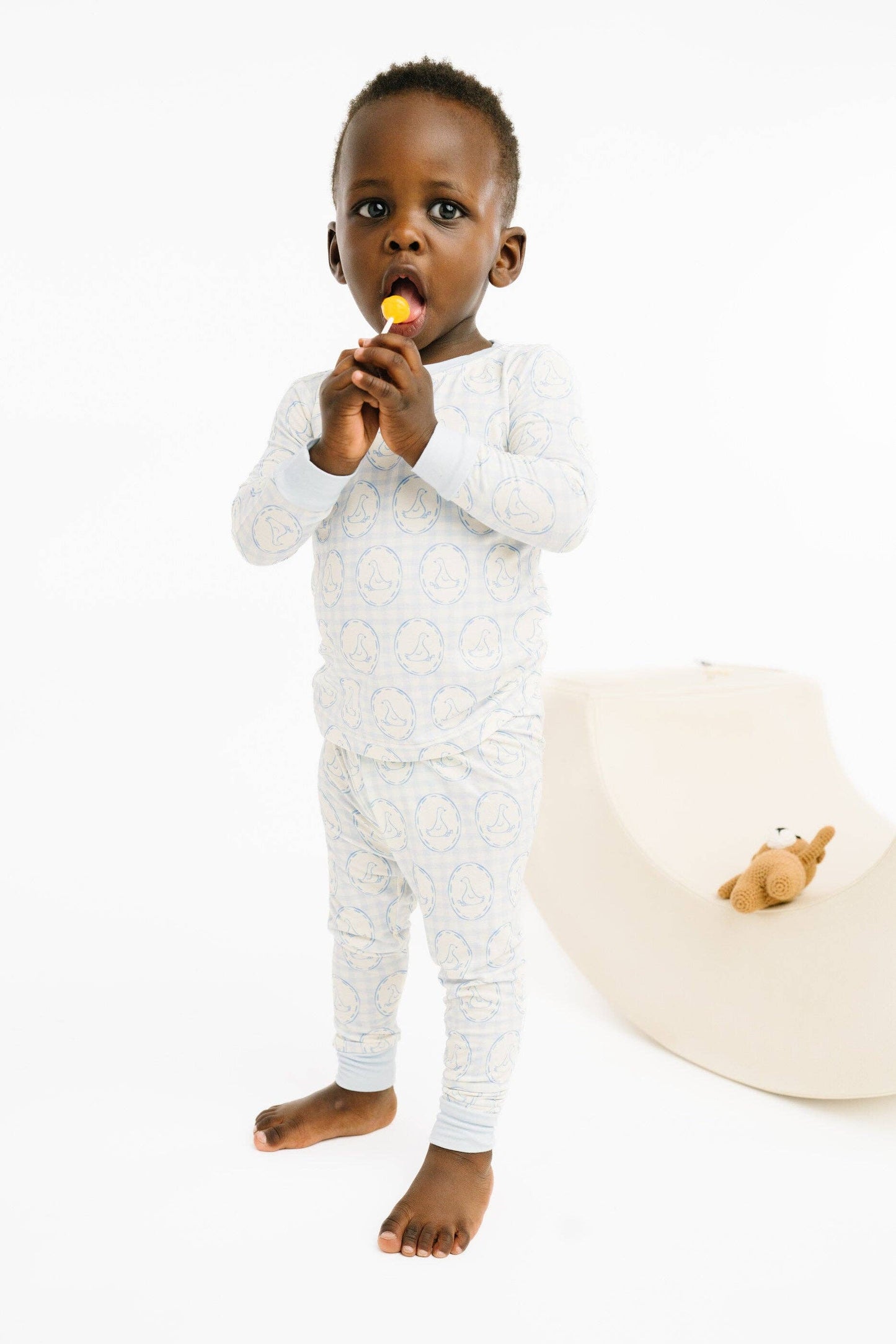 Cottage Goose Bamboo Set