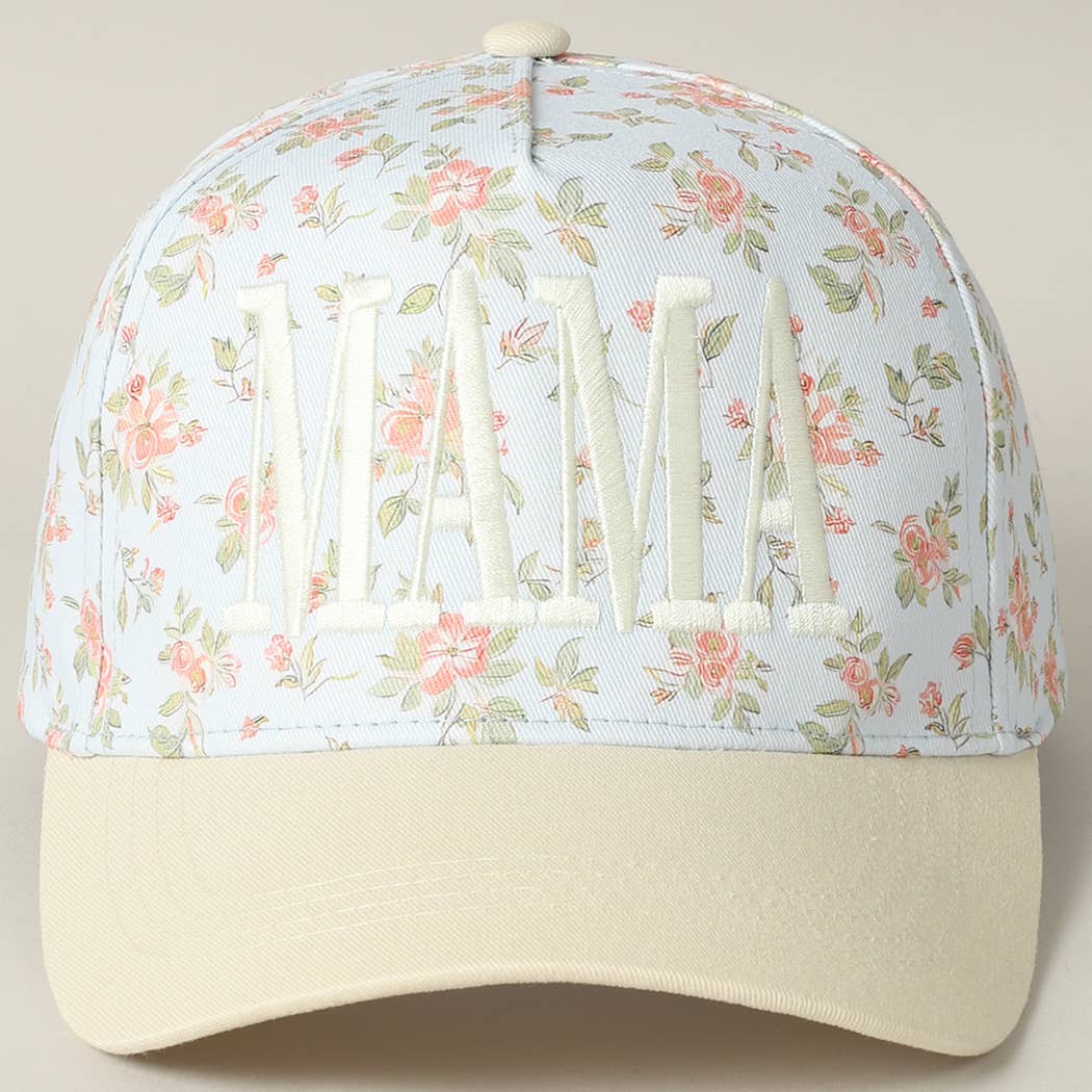 Mama Knows Best Floral Hat