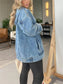 Vintage Denim Hoodie