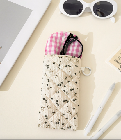 Quilted Eyeglass Case