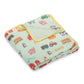 Little Farmer Muslin Blanket