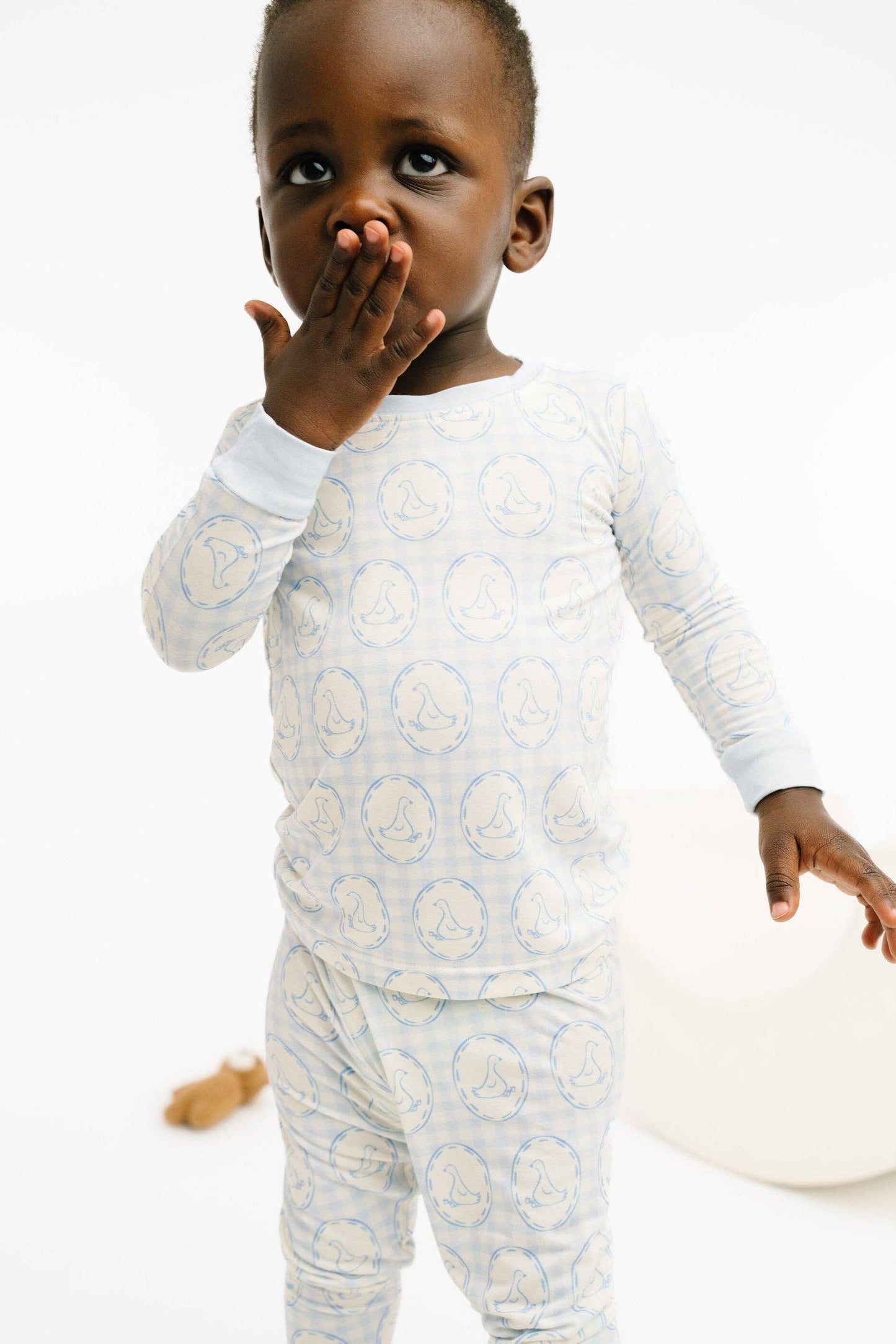 Cottage Goose Bamboo Set