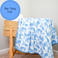 A Peony For Your Thoughts Muslin Blanket
