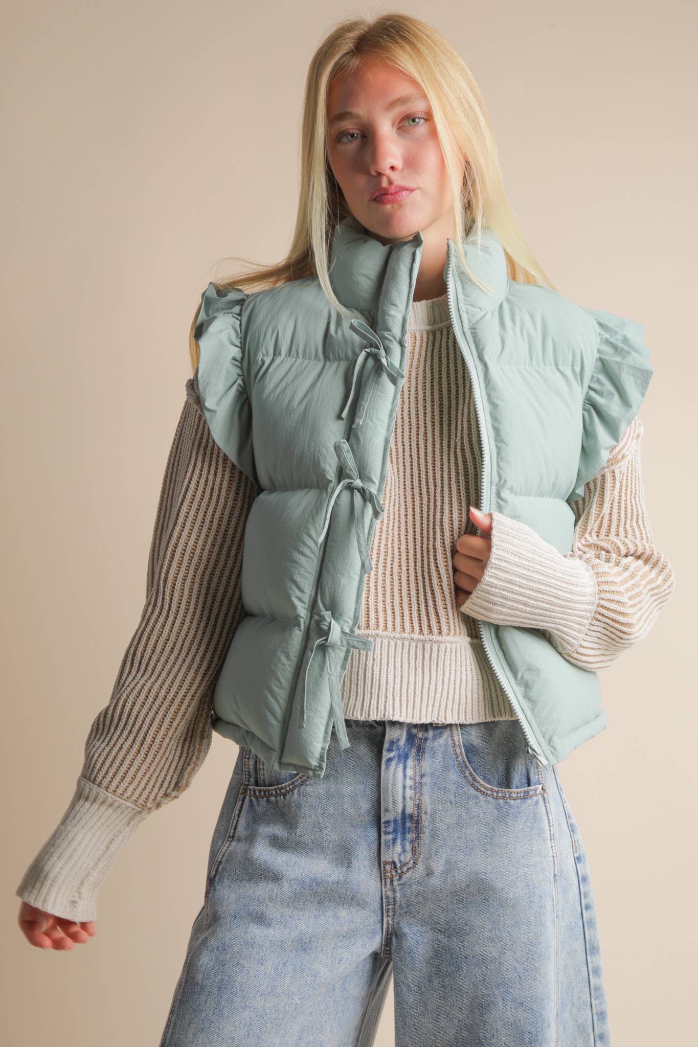 Girly Girl Puffer Vest