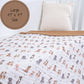 Puppy Love Muslin Blanket