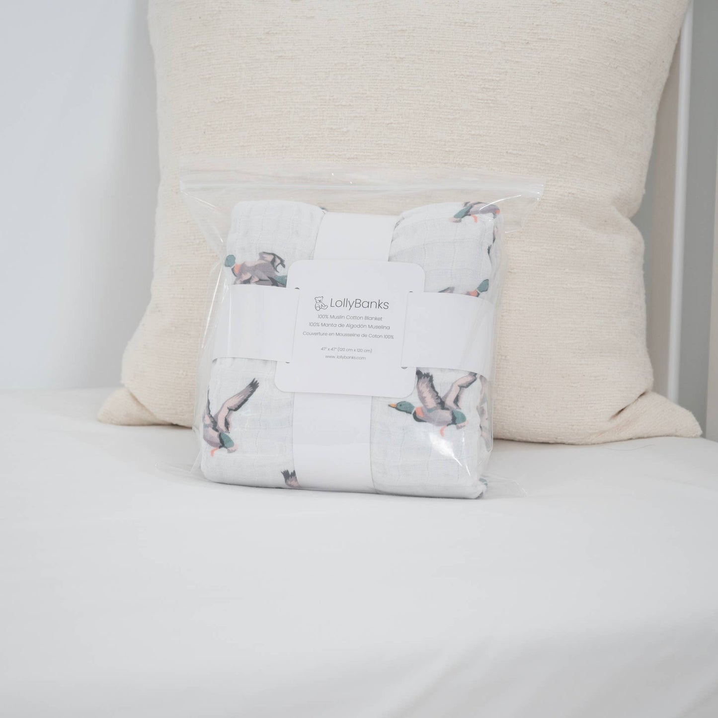 Quite Ducky Muslin Blanket