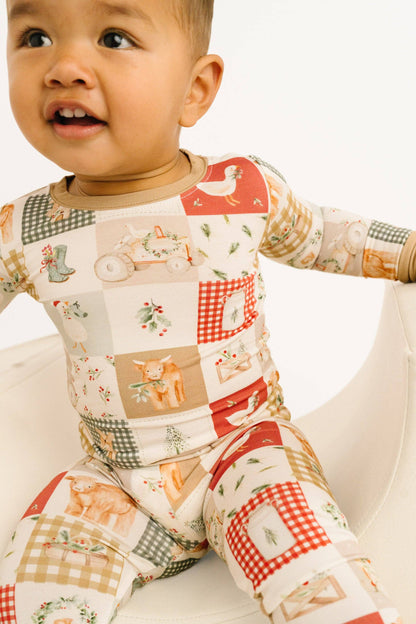 Country Christmas Bamboo Set